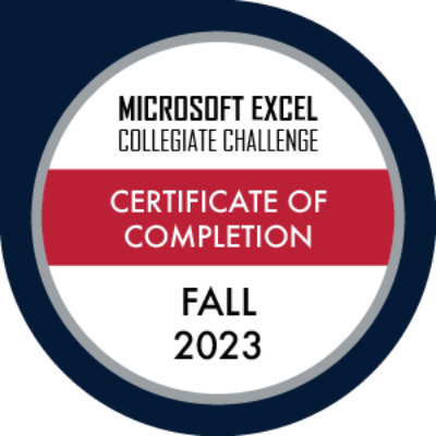 MECC Certificate of Completion